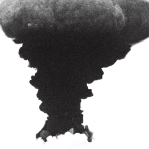 hair, crown, weapon, jacket, dark, photo, nuclear, explosion transparent PNG cut-out