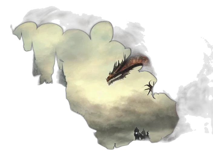 dragon, creature, concept art, fantasy art transparent PNG cut-out
