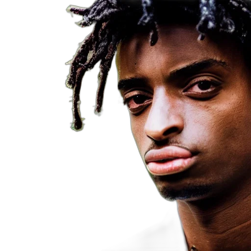 face, hair, creature, photorealistic, cinematic, film, still, playboi transparent PNG cut-out