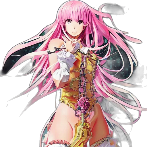 dress, jewelry, staff, weapon, concept art, fantasy art, anime, pixel art transparent PNG cut-out