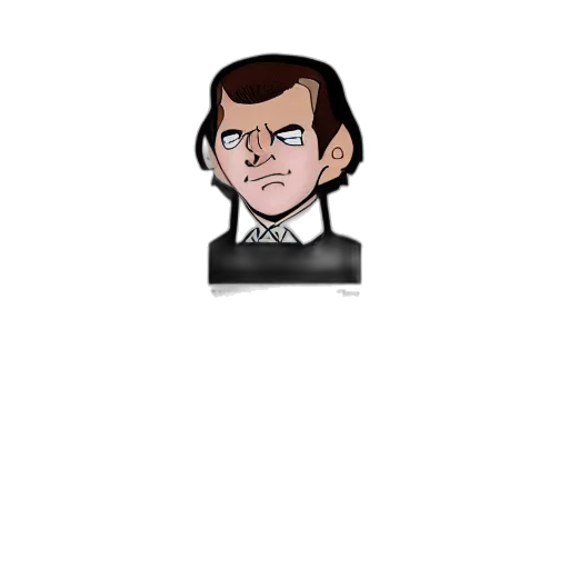staff, face, cartoon, comic book art transparent PNG cut-out