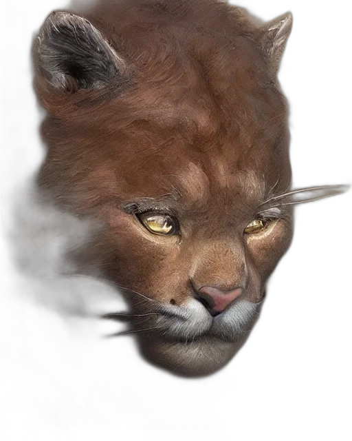 mask, animal, creature, face transparent PNG cut-out