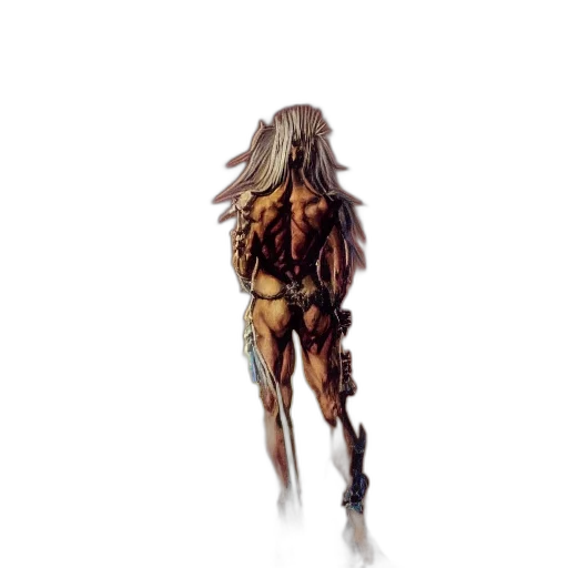 creature, hair, robot, dress transparent PNG cut-out