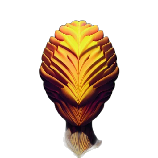 crown, hair, creature, mask, concept art, pixel art, 3d render, fantasy art transparent PNG cut-out