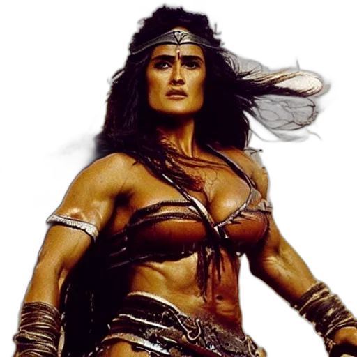comic book art, fantasy art, concept art, photorealistic, epic, photo, muscular, salma transparent PNG cut-out