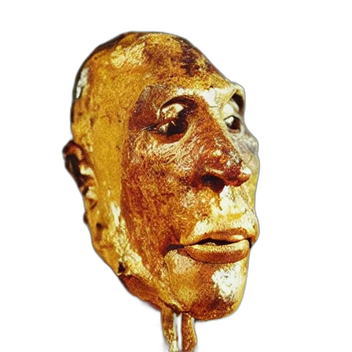 mask, face, food, robot, photorealistic, concept art, 3d render, surrealistic transparent PNG cut-out