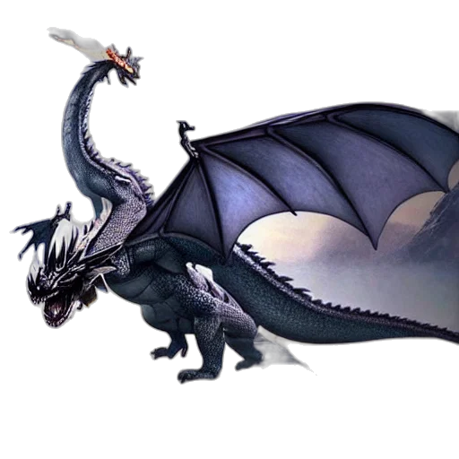 dragon, creature, animal, weapon transparent PNG cut-out