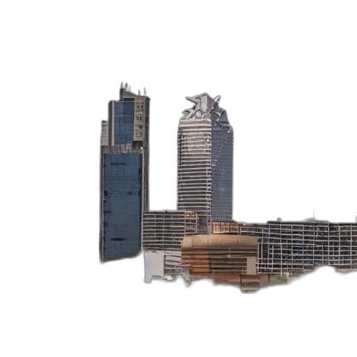 building, 3d render, concept art, photorealistic, oklahoma, mexico, city transparent PNG cut-out