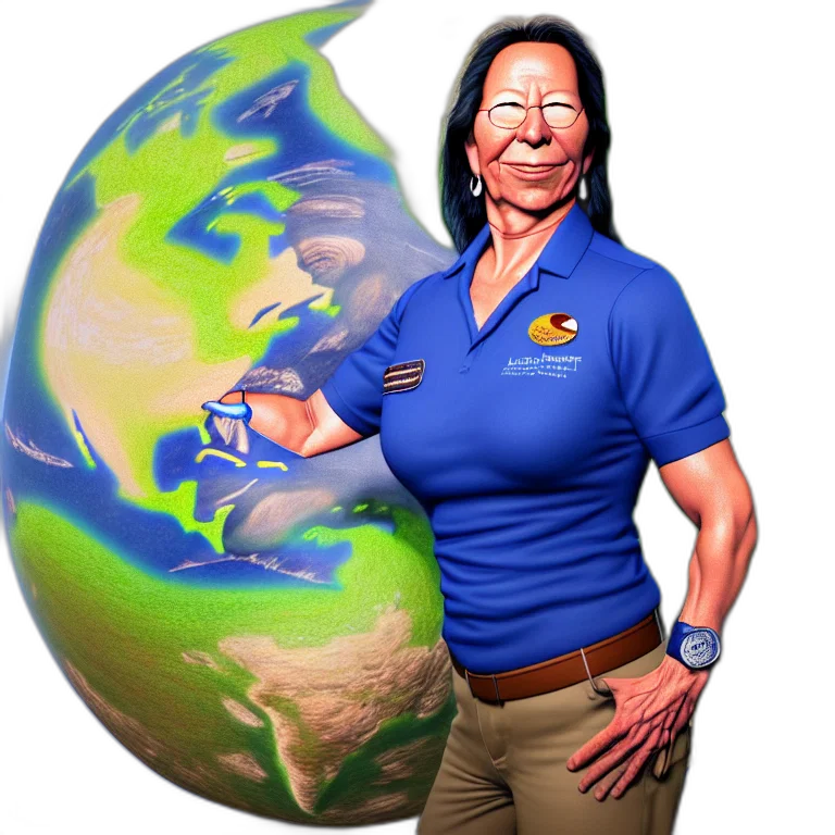 staff, animal, creature, cartoon, 3d render, photorealistic, fantasy art, outer space transparent PNG cut-out