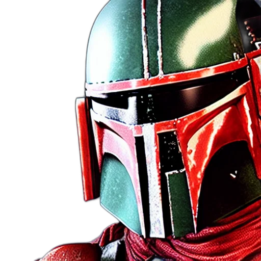 mask, photorealistic, concept art, red, portrait, highly, detailed, crisp transparent PNG cut-out