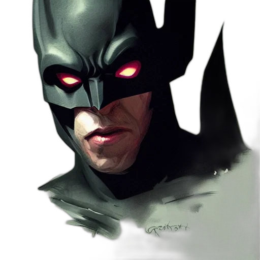 mask, face, comic book art, concept art, photorealistic, watercolor, dark, portrait transparent PNG cut-out