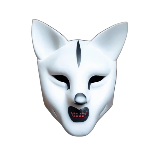mask, face, animal, creature transparent PNG cut-out