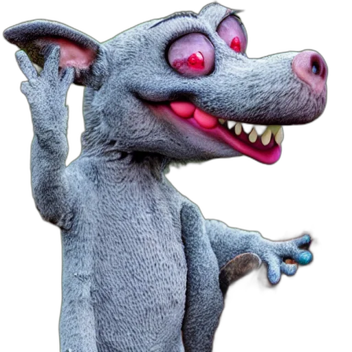 animal, staff, creature, dragon, 3d render, concept art, photorealistic, cartoon transparent PNG cut-out