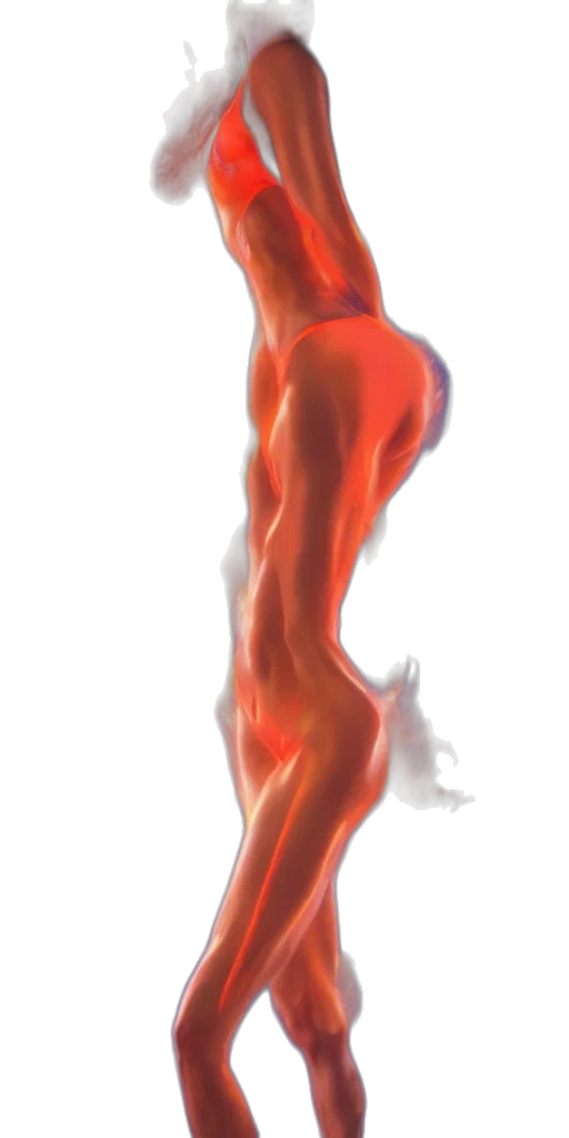 staff, dress, weapon, concept art, 3d render, photorealistic, watercolor, fire transparent PNG cut-out
