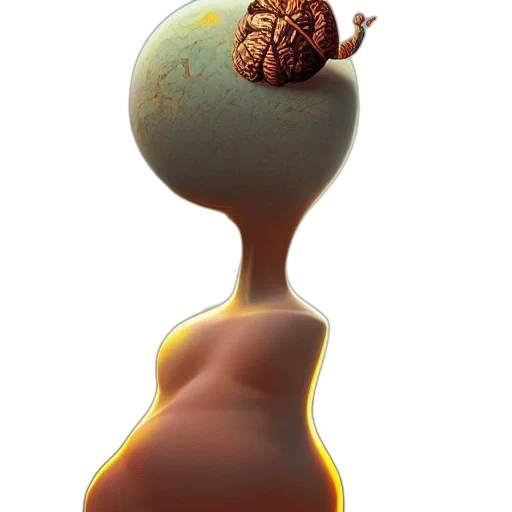 crown, food, bottle, staff, 3d render, concept art, photorealistic, fantasy art transparent PNG cut-out