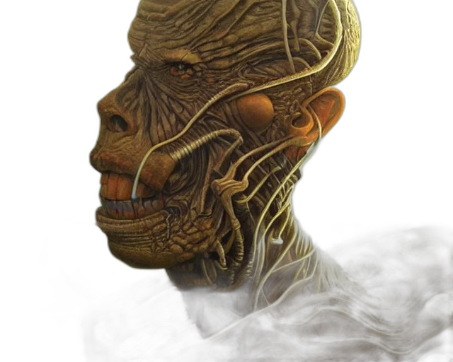 mask, face, creature, hair transparent PNG cut-out