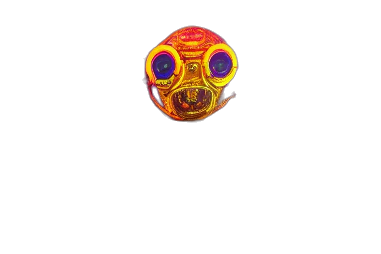 mask, face, robot, creature, concept art, 3d render, pixel art, comic book art transparent PNG cut-out