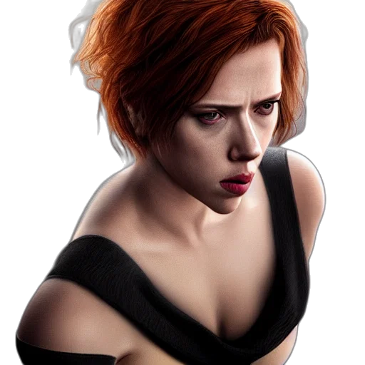 face, photorealistic, comic book art, concept art transparent PNG cut-out