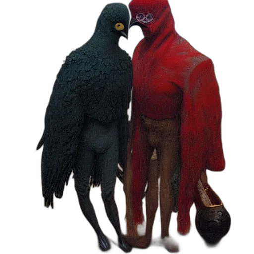 mask, creature, animal, jacket transparent PNG cut-out