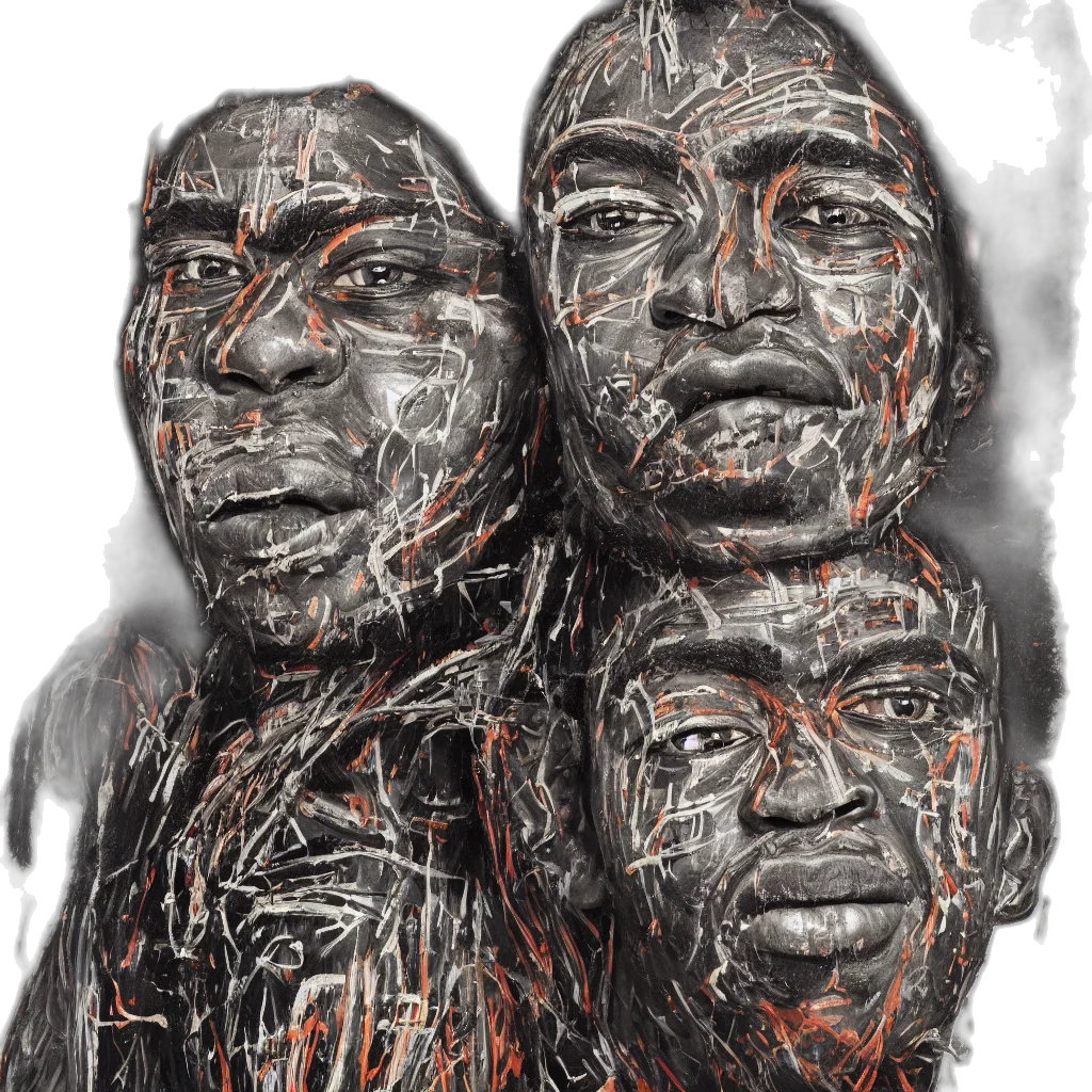 face, mask, concept art, photorealistic, comic book art, pencil sketch, extremely, ultra transparent PNG cut-out
