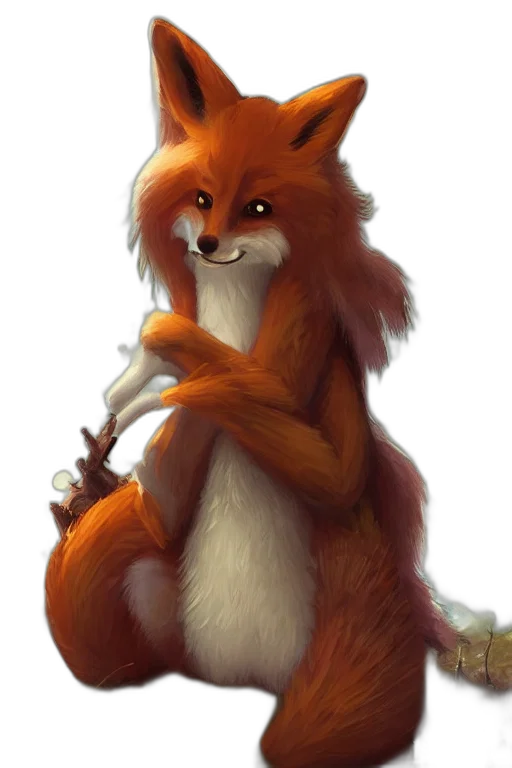 staff, animal, creature, concept art, fantasy art, photorealistic, watercolor, pretty transparent PNG cut-out