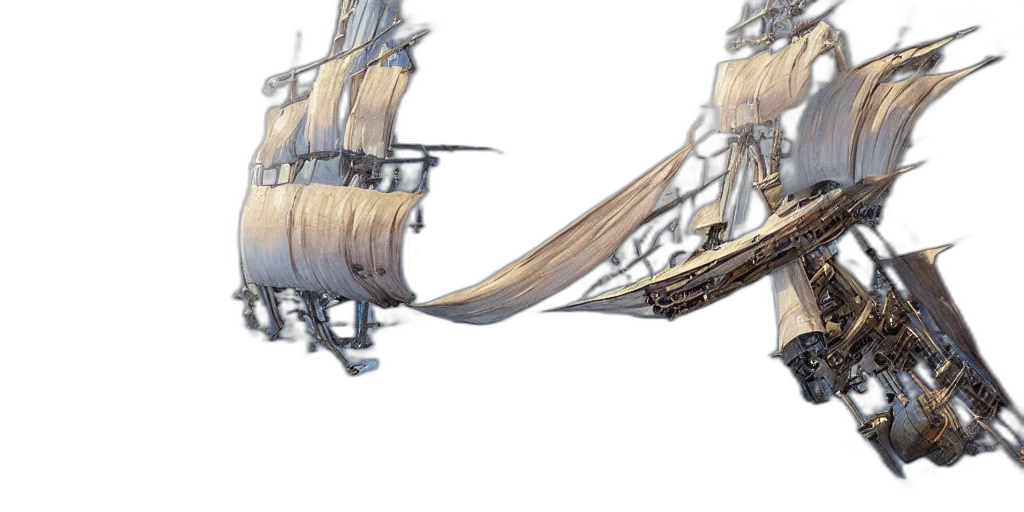 weapon, sword, dragon, staff, concept art, 3d render, fantasy art, photorealistic transparent PNG cut-out