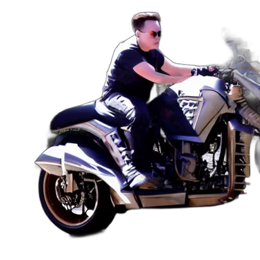 photorealistic, 3d render, concept art, cartoon, elon, musk, super, sayan transparent PNG cut-out