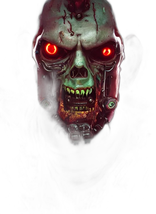 mask, face, robot, creature transparent PNG cut-out