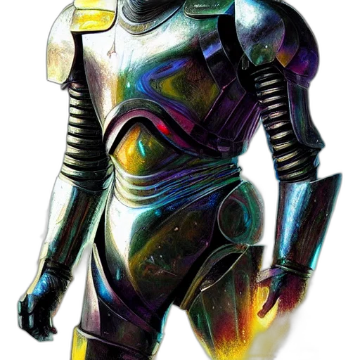 robot, staff, sword, mask transparent PNG cut-out