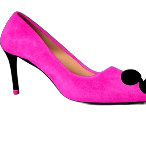 shoes, 3d render, neon, colorful transparent PNG cut-out