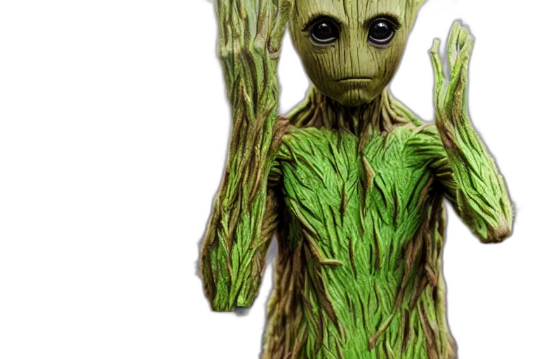 creature, tree, concept art, 3d render transparent PNG cut-out