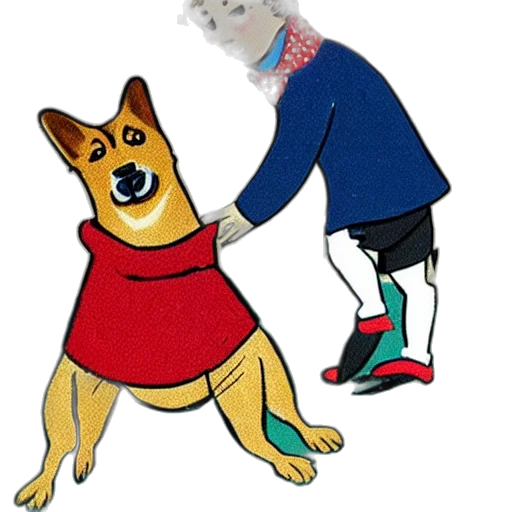 animal, staff, shoes, creature transparent PNG cut-out