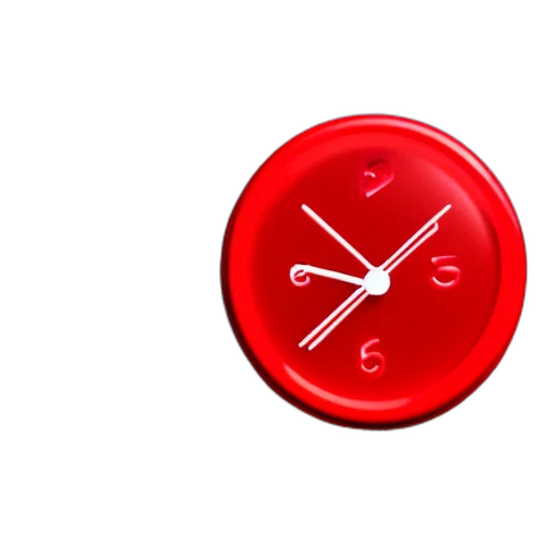 3d render, photorealistic, red, very transparent PNG cut-out