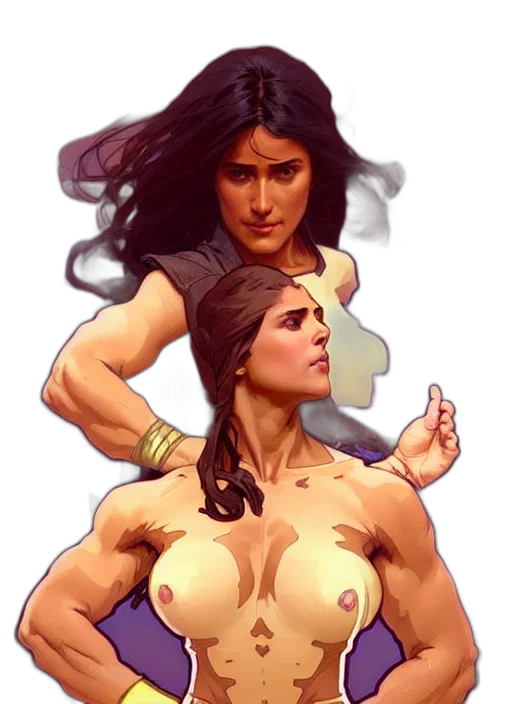 comic book art, concept art, fantasy art, pixel art transparent PNG cut-out
