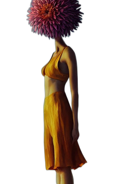 dress, hat, mask, crown, concept art, fantasy art, photorealistic, 3d render transparent PNG cut-out