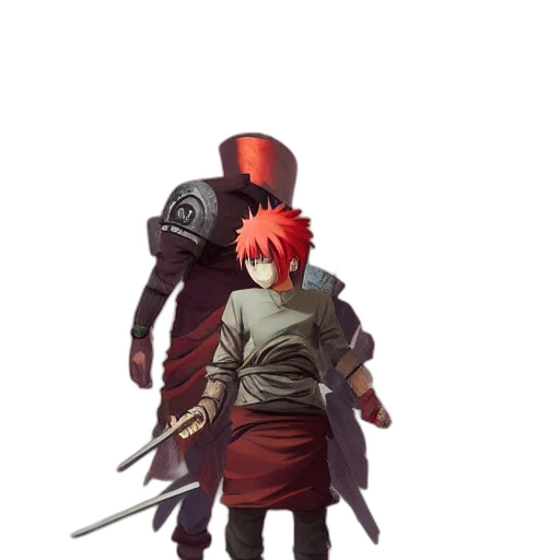 weapon, staff, sword, jacket transparent PNG cut-out