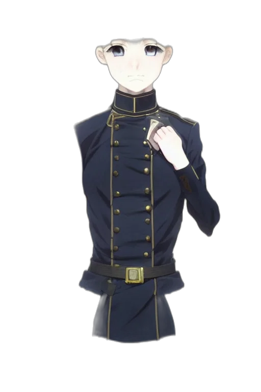 staff, jacket, crown, dress transparent PNG cut-out