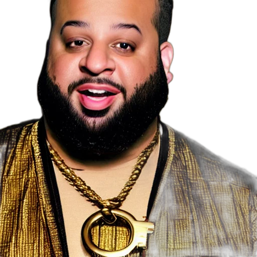 jacket, jewelry, photorealistic, cartoon, concept art, khalid, face, golden transparent PNG cut-out