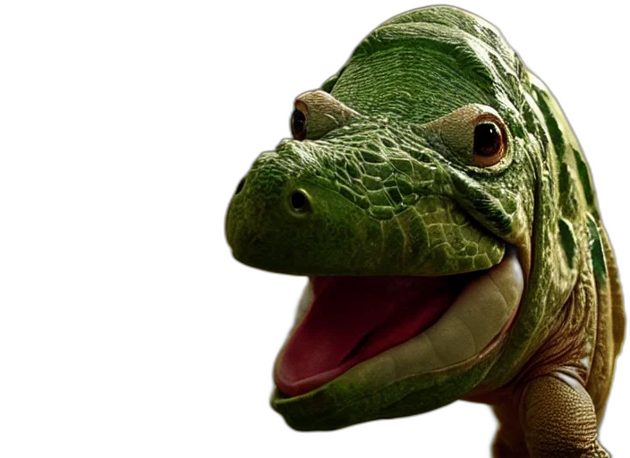 animal, creature, dragon, face, photorealistic, 3d render, concept art, film transparent PNG cut-out