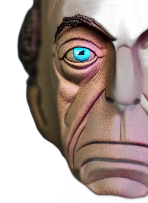 mask, face, creature, robot transparent PNG cut-out