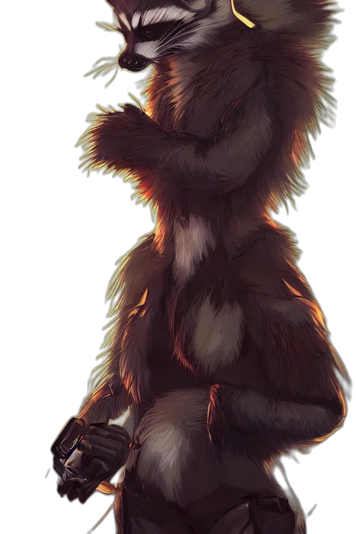 staff, hair, animal, creature transparent PNG cut-out