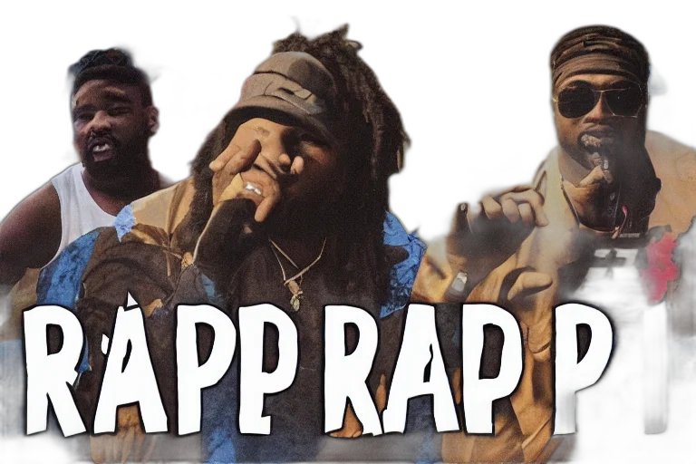 rap transparent PNG cut-out