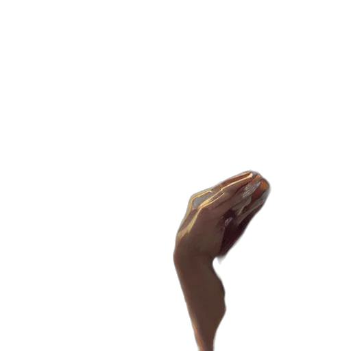 shoes, staff, creature, face transparent PNG cut-out
