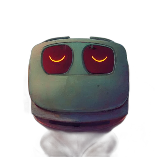 robot, mask, face, creature transparent PNG cut-out