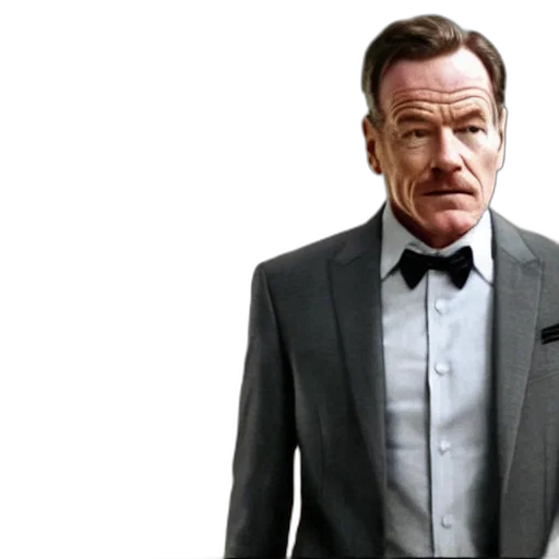 bryan, cranston, suit transparent PNG cut-out
