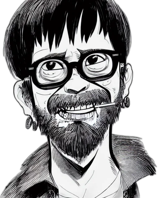 staff, face, cartoon, comic book art transparent PNG cut-out