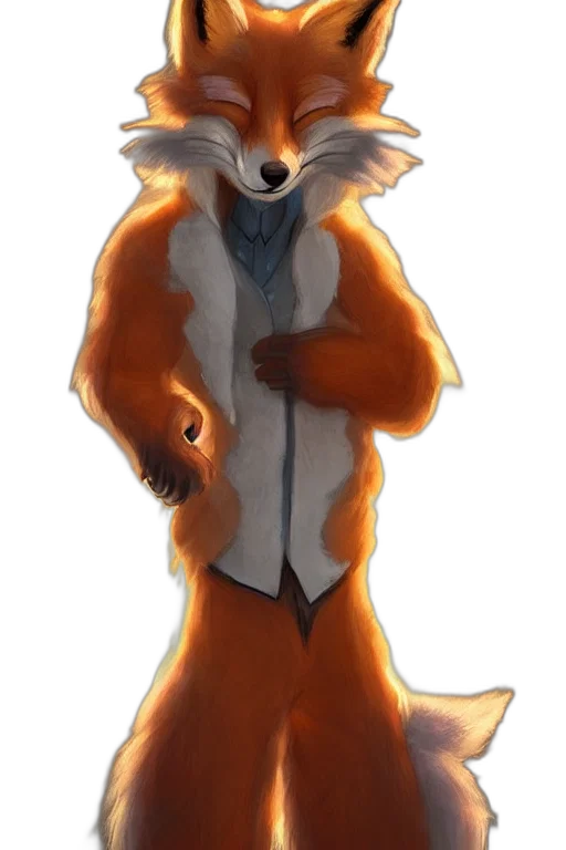 jacket, staff, animal, creature, concept art, watercolor, fantasy art, cartoon transparent PNG cut-out