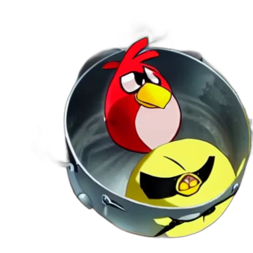 3d render, concept art, cartoon, angry transparent PNG cut-out