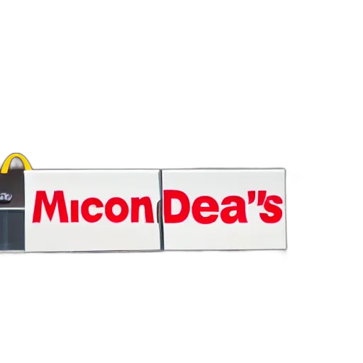 monochrome, mcdonalds, arby, ikea transparent PNG cut-out