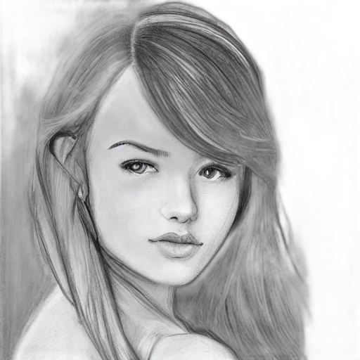 face, jewelry, robot, photorealistic, pencil sketch, cartoon, fantasy art, portrait transparent PNG cut-out
